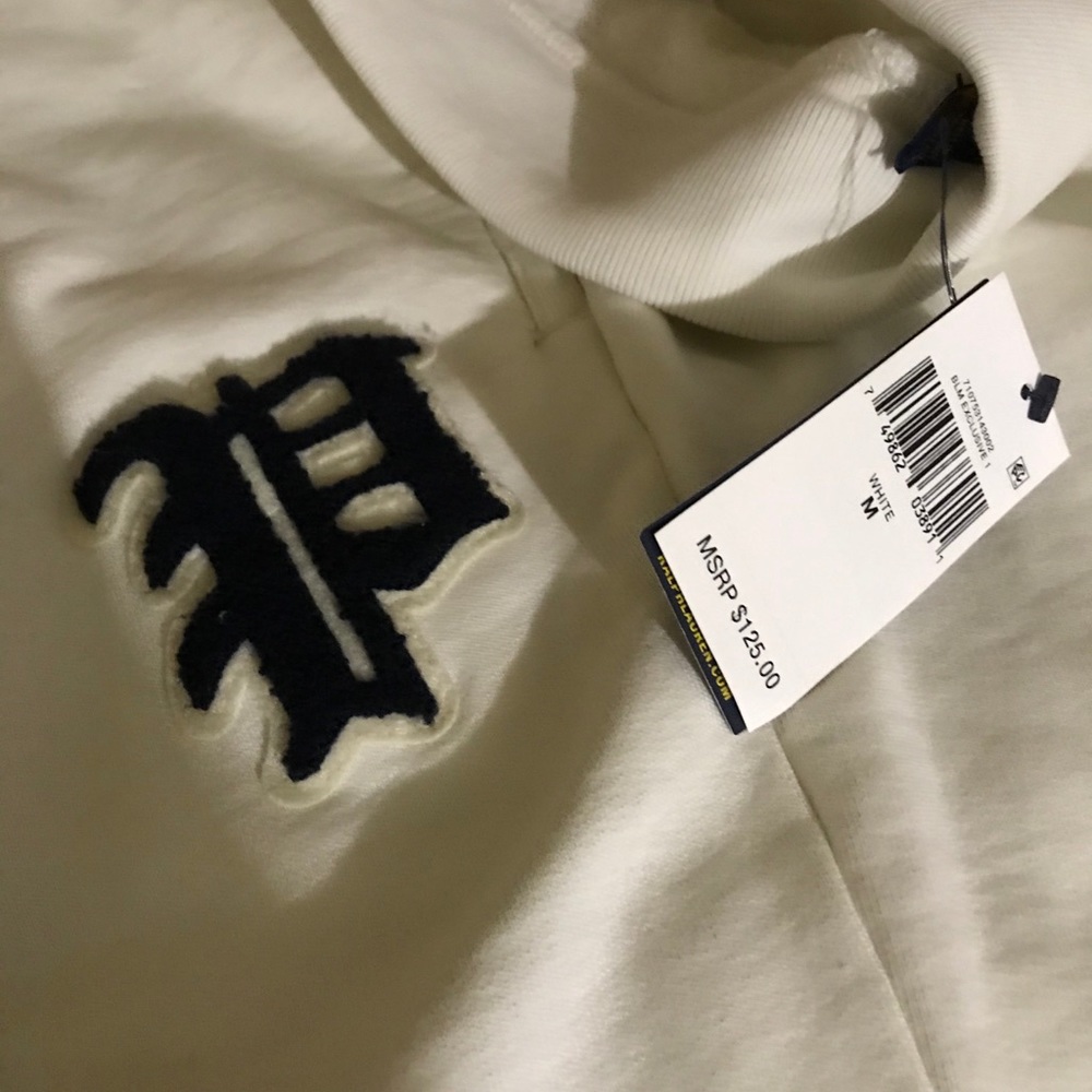 Polo Ralph Lauren Cream Rugby P Patch Jogger Sz M - Picture 4 of 5